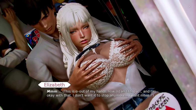 LewdArcade: Waifu Academy - Elizabeth Laroche [część 02] Kolekcja porno [18+] Nagie sceny porno gra