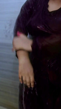 Hot Arab women taking a shower