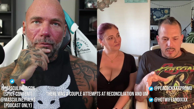 Raw and Uncensored with Masculine Jason: Redemption Interview Peacock Couple Episode 11