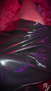 Antyhose & Latex Skirt That’s All You Get to See - Mistress Julia