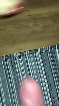 Schöner footjob, ballbusting!