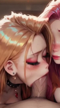 Anime ai hai chị kế thổi kèn xuất tinh