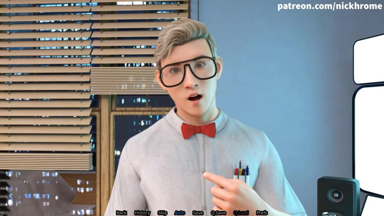 Visual Novels: SexBot 5 - perintah pertama untuk si jalang manual