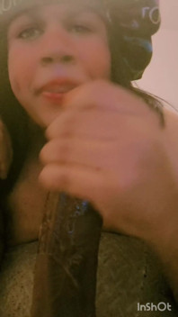 Making a Mess on My BBC Dildo