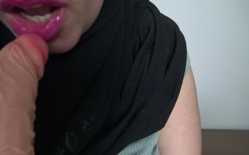 Arab Brunette with Big Tits and Hairy Pussy