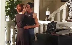 Old piano teacher fuck young dick