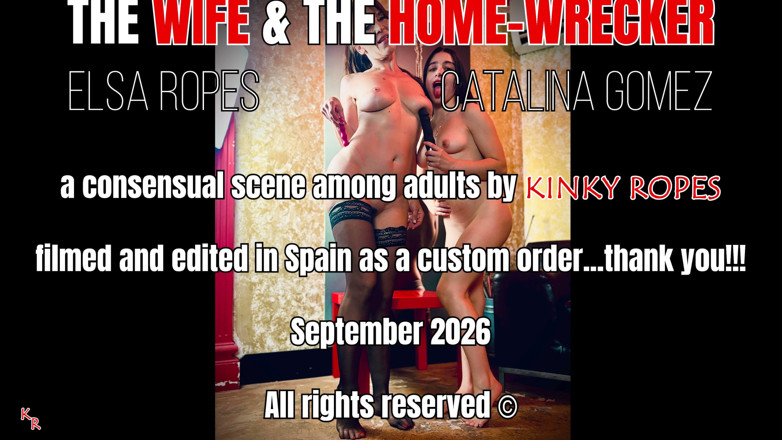 BONDAGE KINK - KINKY ROPES: Isteri &amp; pemusnah rumah