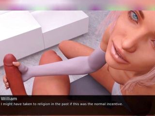 3DXXXTEEN2 Cartoon: 通过下唇通往更高的路径。3D 色情卡通性爱