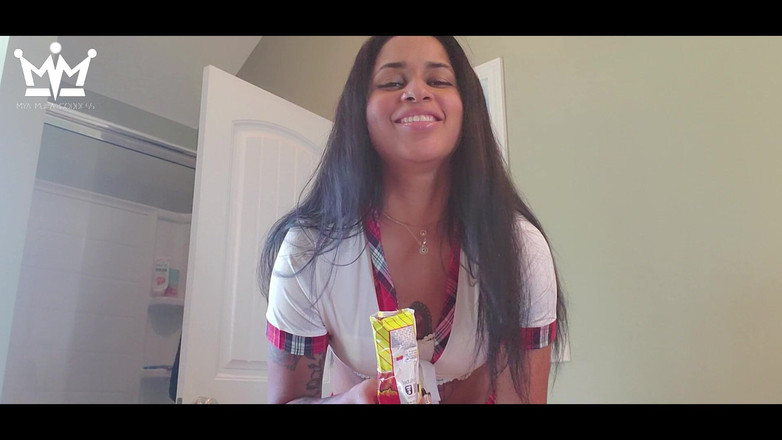 My Amula Goddess: в высокой школе принимает твою закуску