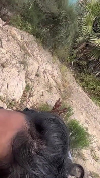 Sex on a Cliff My Husband Cums on My Ass- Yasmina Khan