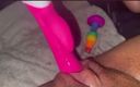 Queen of control 2: Hot Girl Uses Vibrator Dildo and Squirts