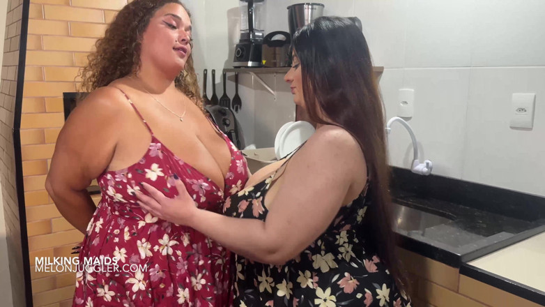 Melon Juggler: Le lattigina latina analua bbw &amp; julia Leite