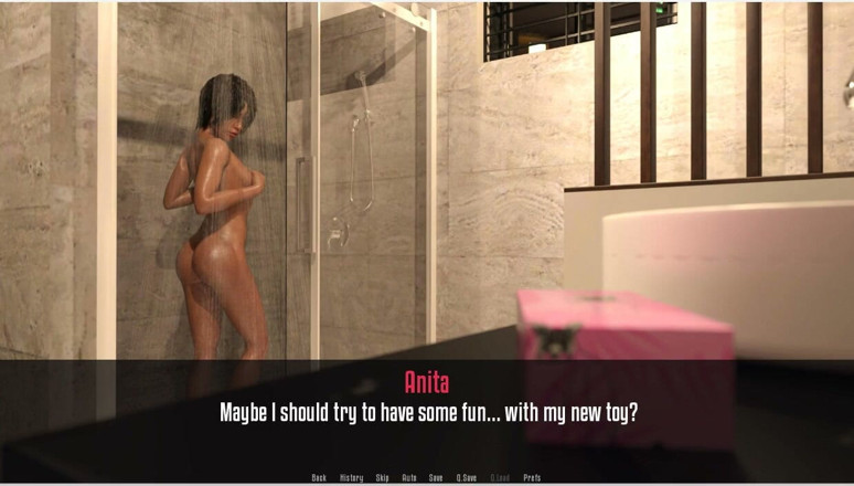 XXX Games Bunk: Anitas Praktikum- Gameplay - Rollenspiel - Zierliches teen versucht vibrator zum ersten...