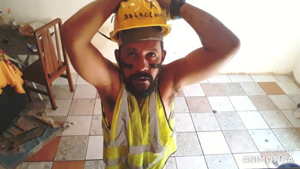 Stink HairyMale: Vestindo calcinha suja