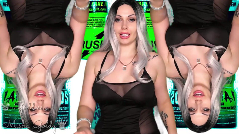 Goddess Misha Goldy: Okouzlující intox ASMR! Vdechujte tuto kouzelnou láhev a ztrácíte se...