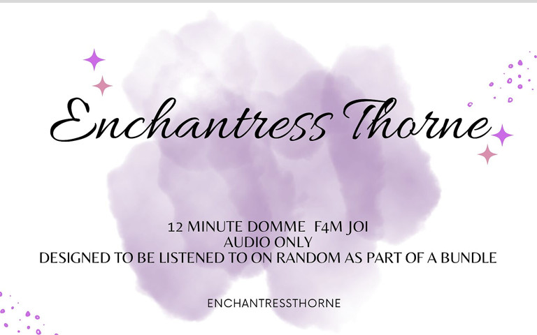 Femdom JOI 12 (Enchantress Thorne) Femdom JOI 12 (Enchantress Thorne)