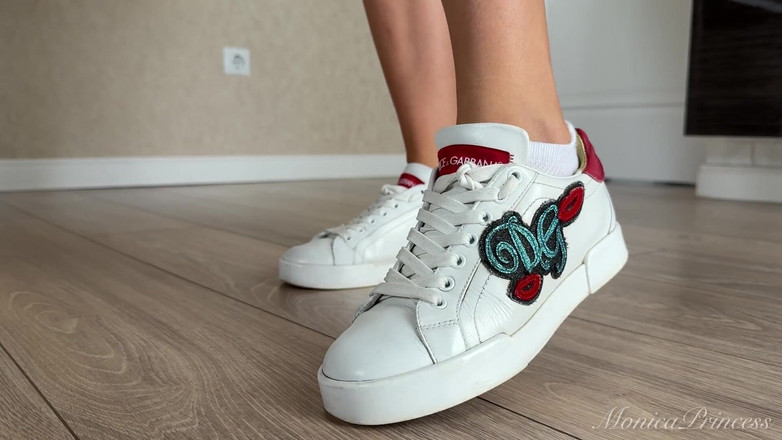 Princess Monica: My Sneakers Perform and Whisper Happy Birthday by Tapping