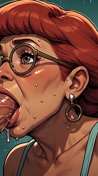 Older Women Blowjob Art