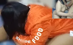 Esta mulher acabou por ser uma motorista ojol, depois de entregar comida, ela pediu um !!