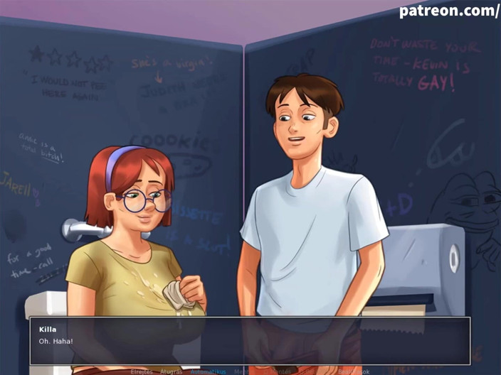 Cartoon Universal: Summertime Saga bahagian 110 (submisif Hungary)