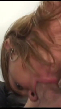 Hot and slutty MILF with big tits in a threesome with double penetration and hot cum