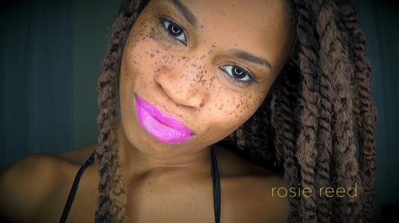 Rosie Reed: Powerless Against Fuchsia Lips- Pink Lipstick Fetish with Goddess Rosie...