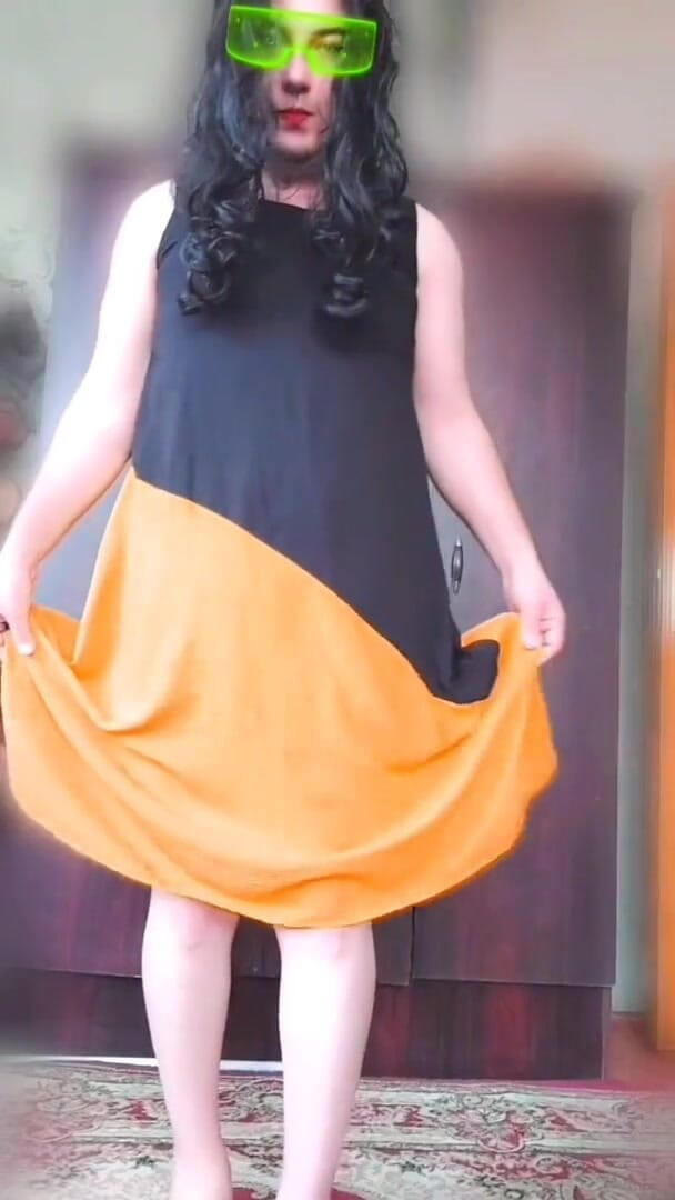 Kitty_Cross: Hot Ladyboy Electro Eyeglass Sexy Cute Sissy Boy Femboy Crossdresser...