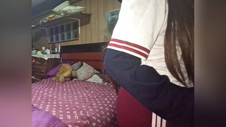 Astrid Cute: Dersten sonra güzel götlü 18 yaşındaki sürtük üniversiteli kız