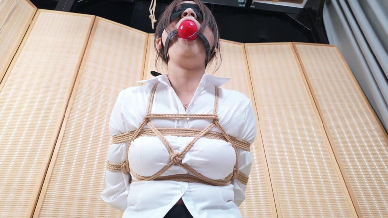 Aisan girl bondage: Xr31- ofis bayan ağız topu