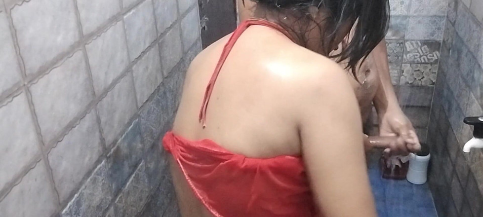 Sudipdhal1: Stepsister and Stepbrother Bathroom