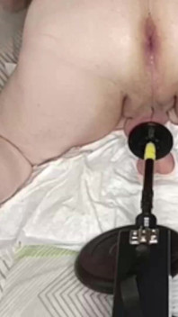 Chubby Show Ass After Fucked via Sex-machine