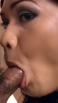 Lady-boy from Thailand loves cock in her ass...