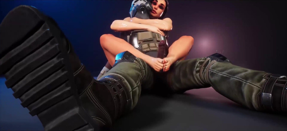Alita: Il soldato della vita selvaggia riceve un footjob dominazione femminile