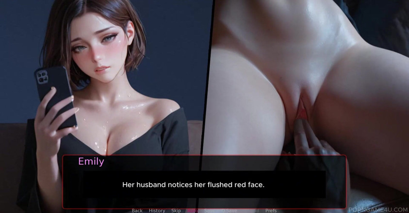 Porn game 4 u: Cheating Hotwife: Fucked by Lover During a Video Call with...