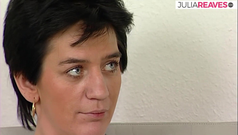 Retro German Casting Tour: Hot MILF enjoys a deepthroat blowjob before a hard dildo...
