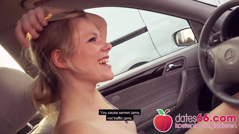 Dates66: Blonde Claudia Swea screwed in the middle of Berlin!