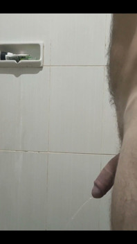 Golden Shower in a Shower