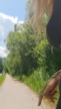Little Doggy, Let's Go for a Walk! You Can Cum on My Feet! POV Pet Play JOI by Tranny Mean Girl