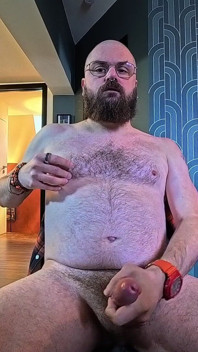 Jacking off in a Guest House
