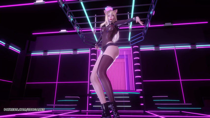 3D-Hentai Games: Hayatın öpücüğü - midas dokunuyor ahri akali seraphine seksi striptiz sansürsüz hentai