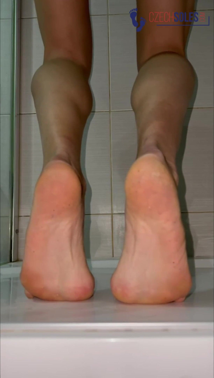 Czech Soles - foot fetish content: Shower Feet Tease Home Video