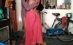 When Village Bhabhi Was Alone in the House, Neighbor Brother-in-law Fucked Her
