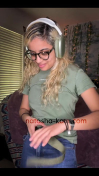 Now I Get to Share a Vid of Me Flashing My Bush and My Tits