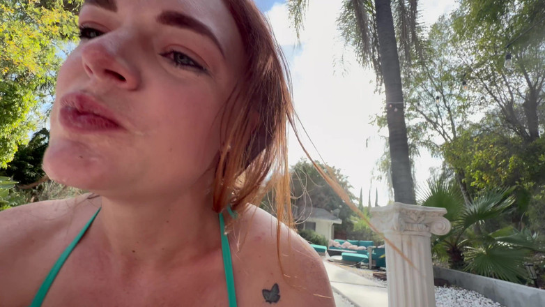 Alfiecinematic: Обратная наездница - Samantha царит, скачет на моем большом члене