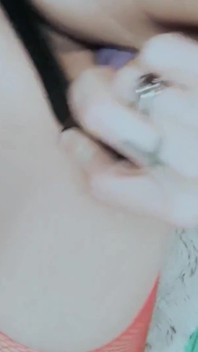 Hot MILF Pleasuring Her Wet Pussy with Dildo in Fishnet Glasses