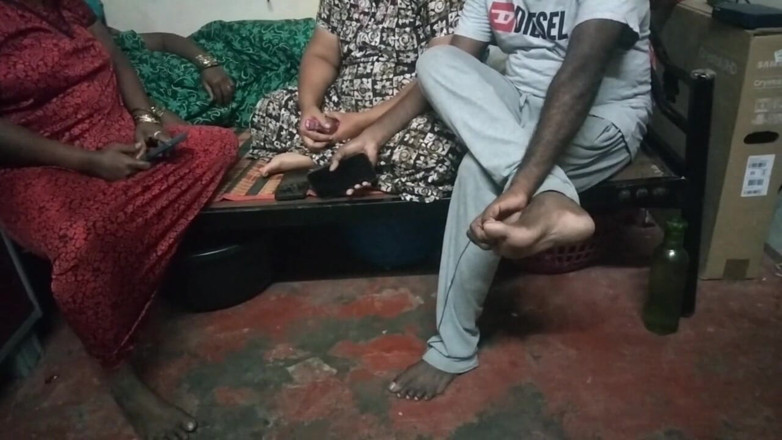 Tamil lesbian: Group Dirty Talking About Video and Sex