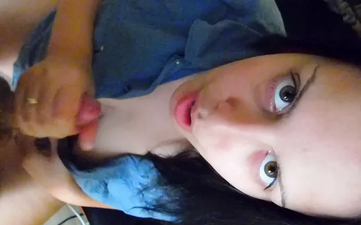 Young_strawberry: Step mom with big tits catches her stepson jerking off...
