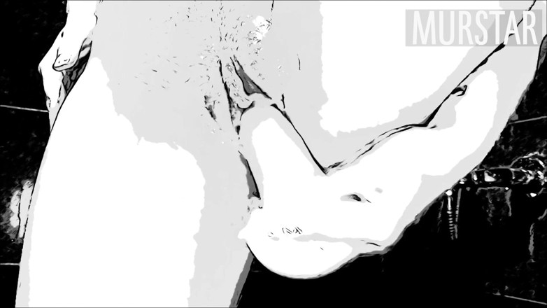 Toma Mur: 카툰 || 샤워하는 딜도를 가진 소녀...
