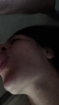 Over the Bed Blowjob