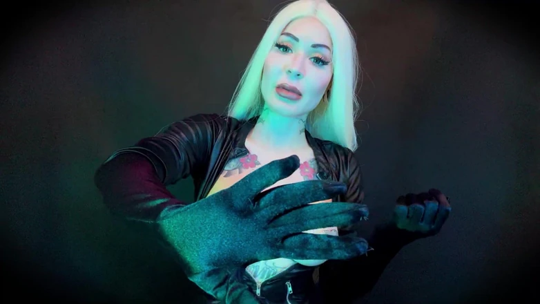 Baal Eldritch: Gloved Hands Over Mouth Breath Play JOI Challenge: Fatal End